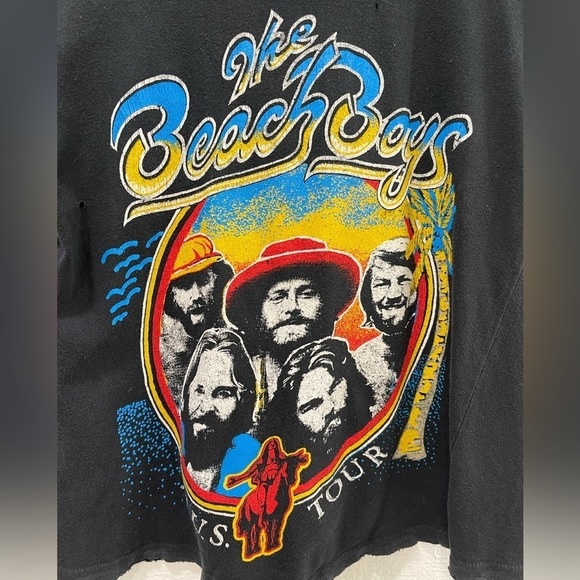 Madeworn Beach Boys On Tour T Shirt - Picture 2 of 4